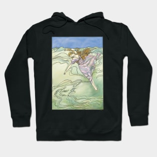 Drowning Girl (natural) Hoodie